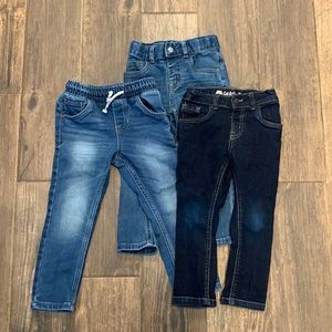 Boys Skinny Jeans 3 pair- 3t
